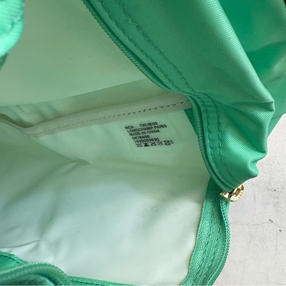 Longchamp le pliage green backpack